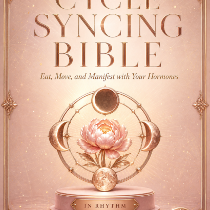 Cycle Syncing Bible: Align Your Life with Your Menstrual Cycle - Cover