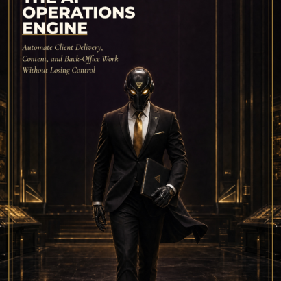 The AI Operation Engine Cover