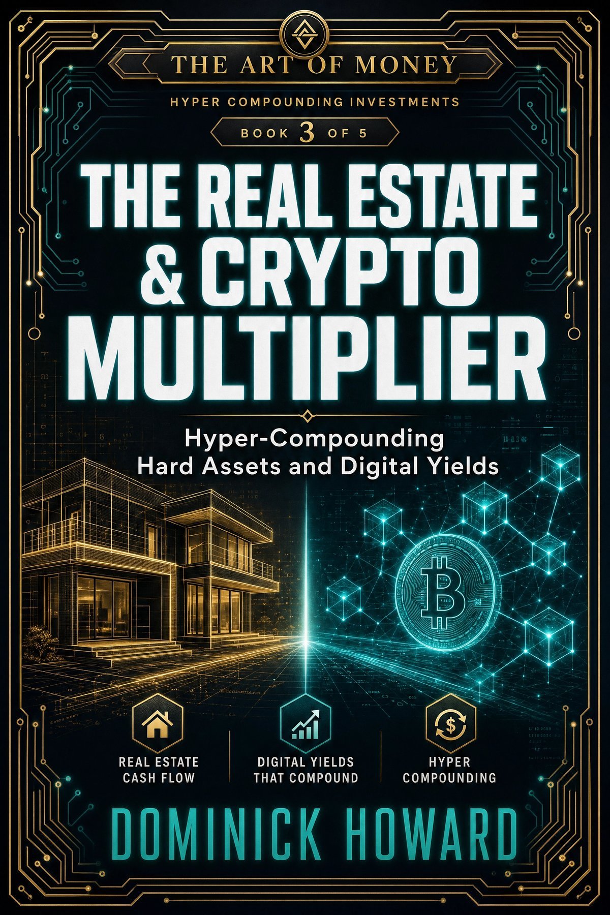 The Real Estate & Crypto Multiplier — premium PDF ebook cover