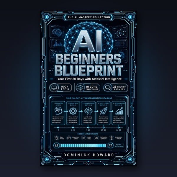 AI Beginners Blueprint: Your First 30 Days — premium PDF ebook cover