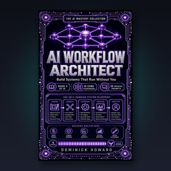 AI Workflow Architect — premium PDF ebook cover