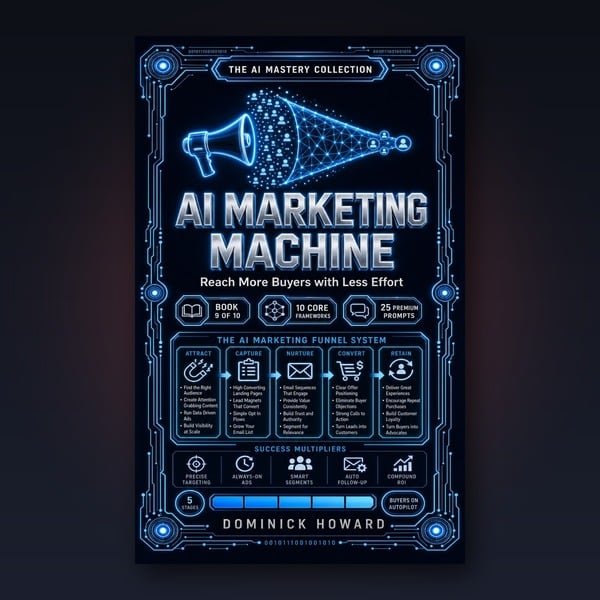 AI Marketing Machine — premium PDF ebook cover