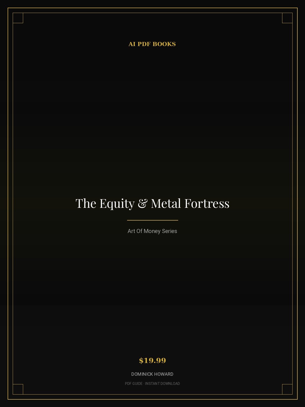 The Equity & Metal Fortress — premium PDF ebook cover