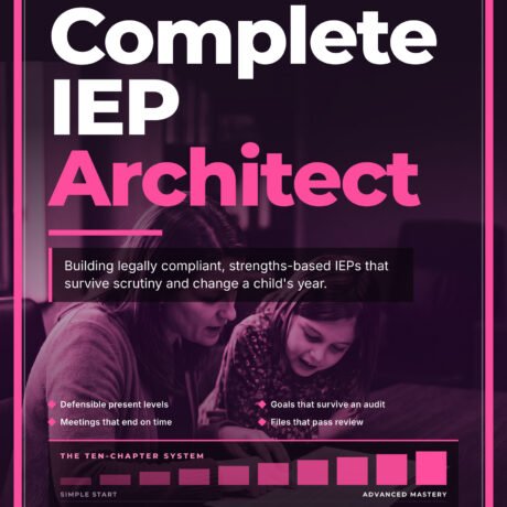 The Complete IEP Architect