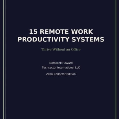 15 Remote Work Productivity Systems | AI PDF books