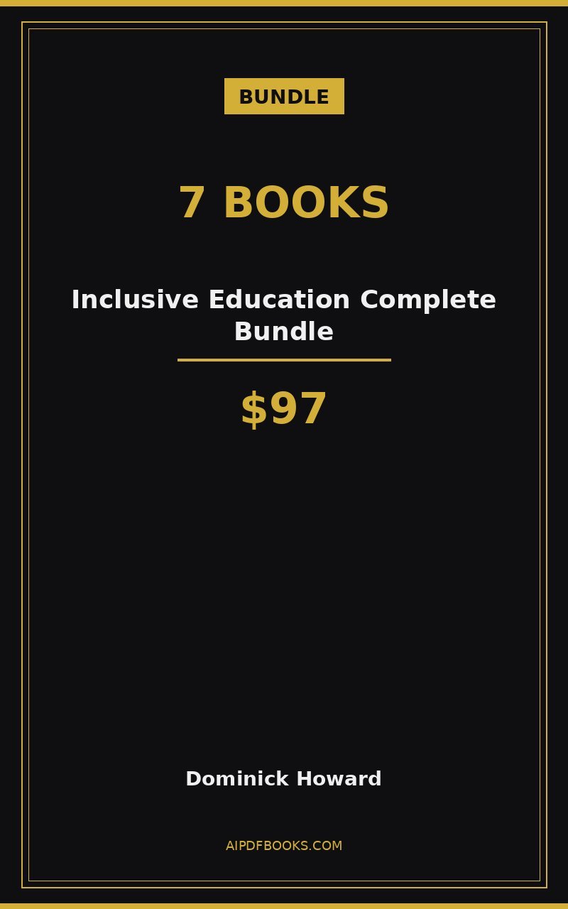 Inclusive Education Complete Bundle (7 Books) cover