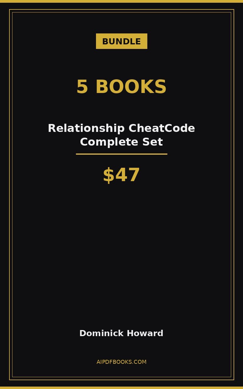 Relationship CheatCode Complete Set (5 Books) cover