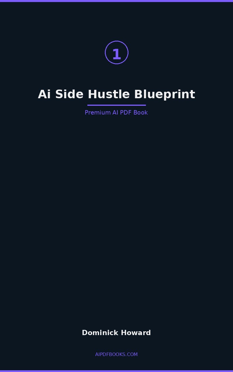 Book 01 THE AI SIDE HUSTLE BLUEPRINT cover