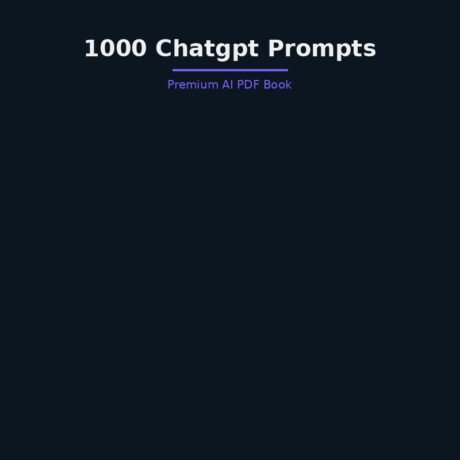 Book 02 1000 CHATGPT PROMPTS