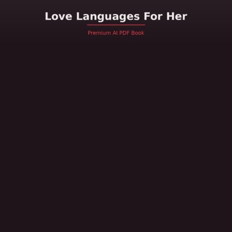 Love Languages For Her