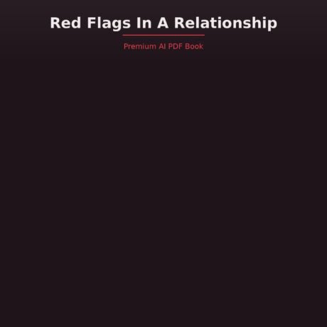Red Flags In A Relationship