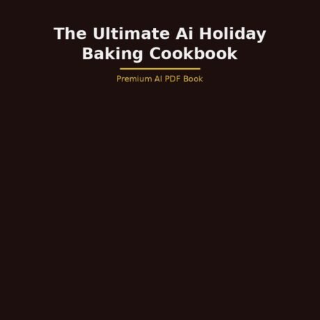 The Ultimate AI Holiday Baking Cookbook