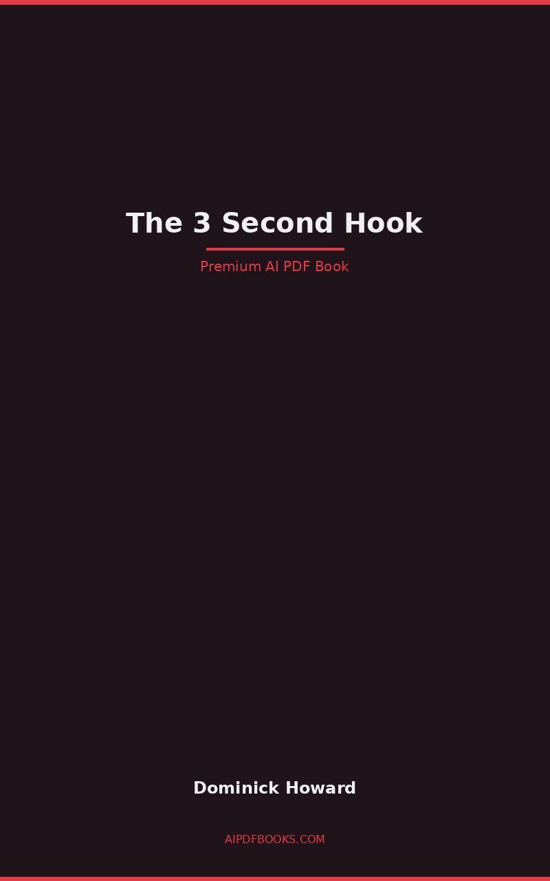 The 3 Second Hook cover